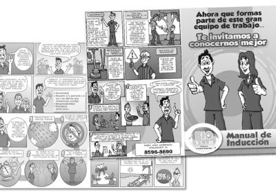 Manual de inducción en cómic — Bio Slim