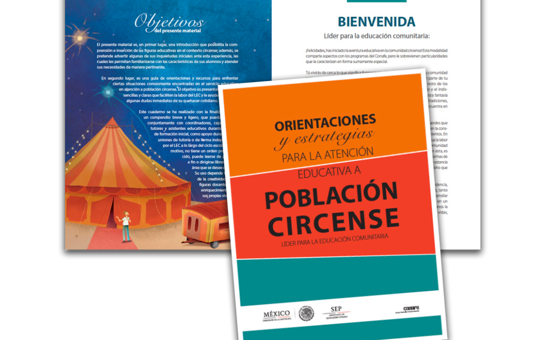 34 publicaciones ilustradas en 5 meses — CONAFE